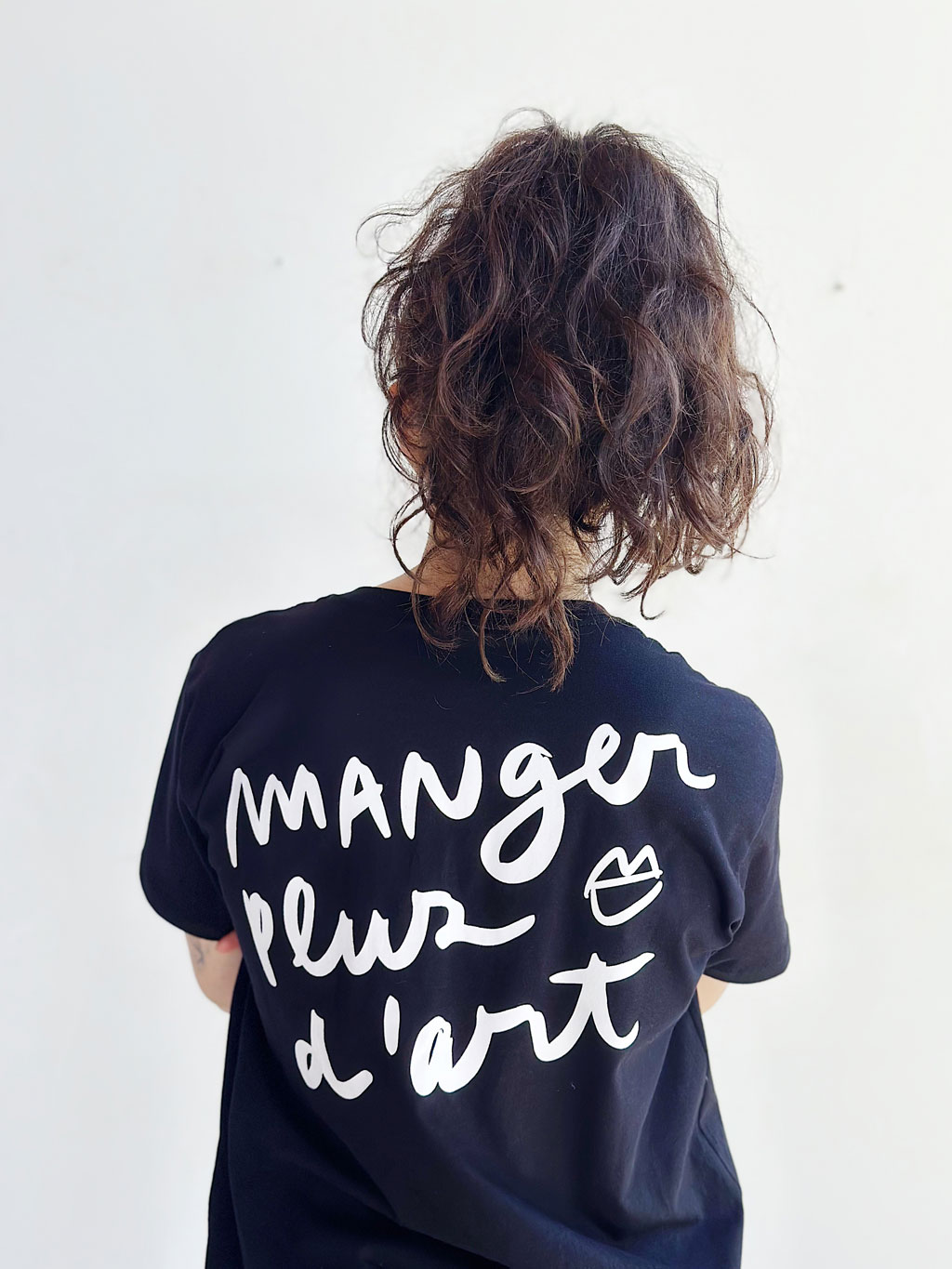 Camiseta Manger plus d'art