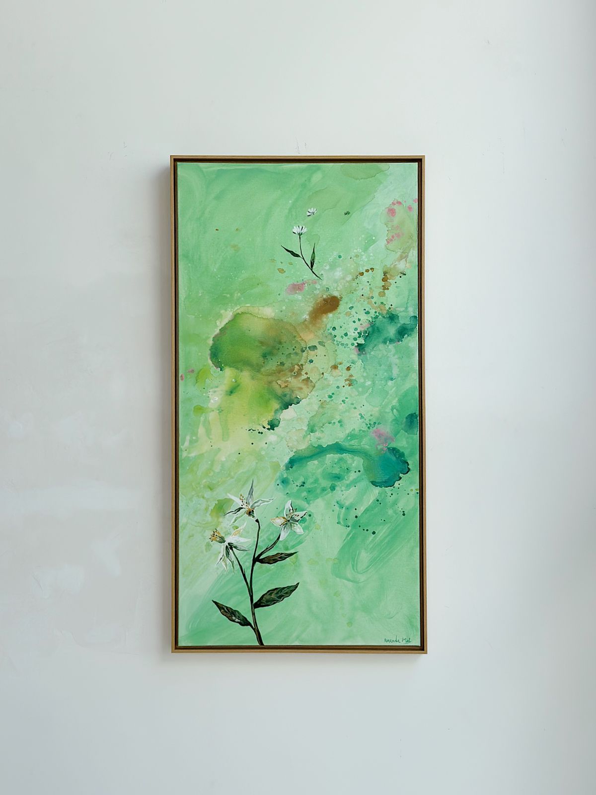 Quadro Avesso da pétala | 52,5 x 102,5 cm