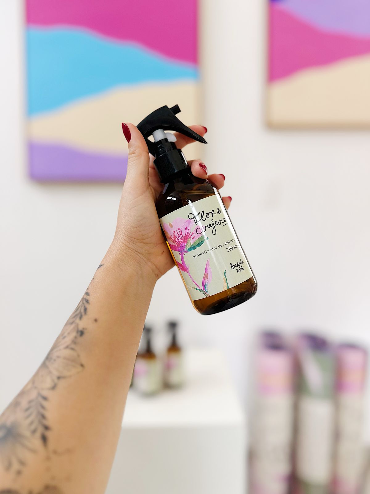 Aromatizador de ambiente Flor de Cerejeira / 200 ml - Imagem 5