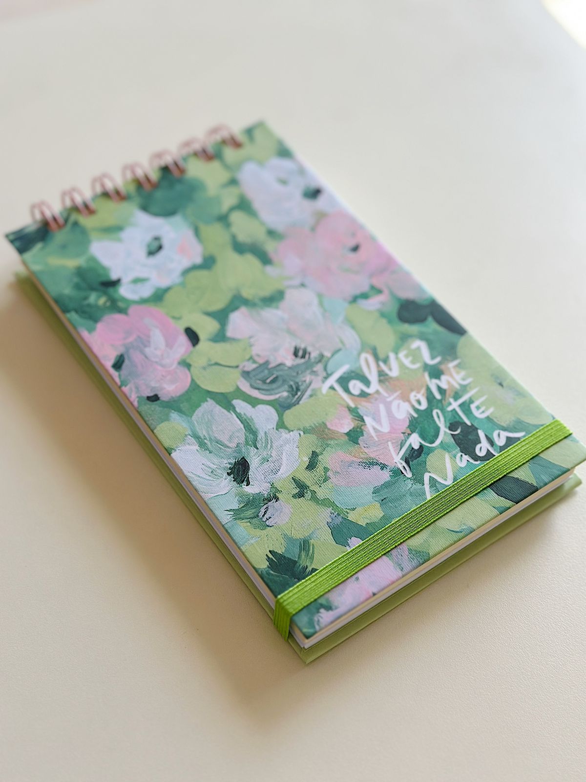 Caderneta Talvez não me falte nada / 100 folhas sem pauta - Imagem 10