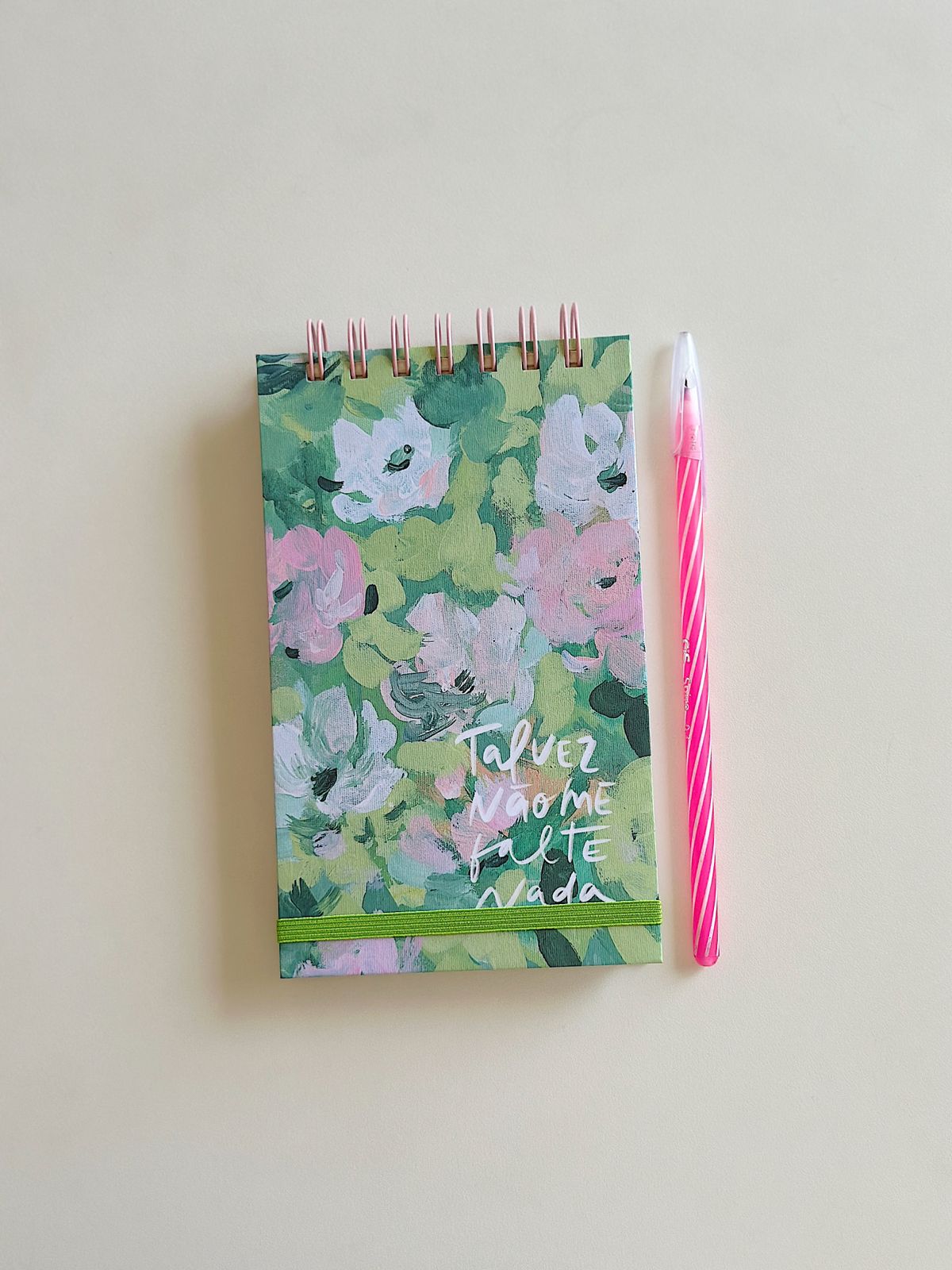 Caderneta Talvez não me falte nada / 100 folhas sem pauta - Imagem 12