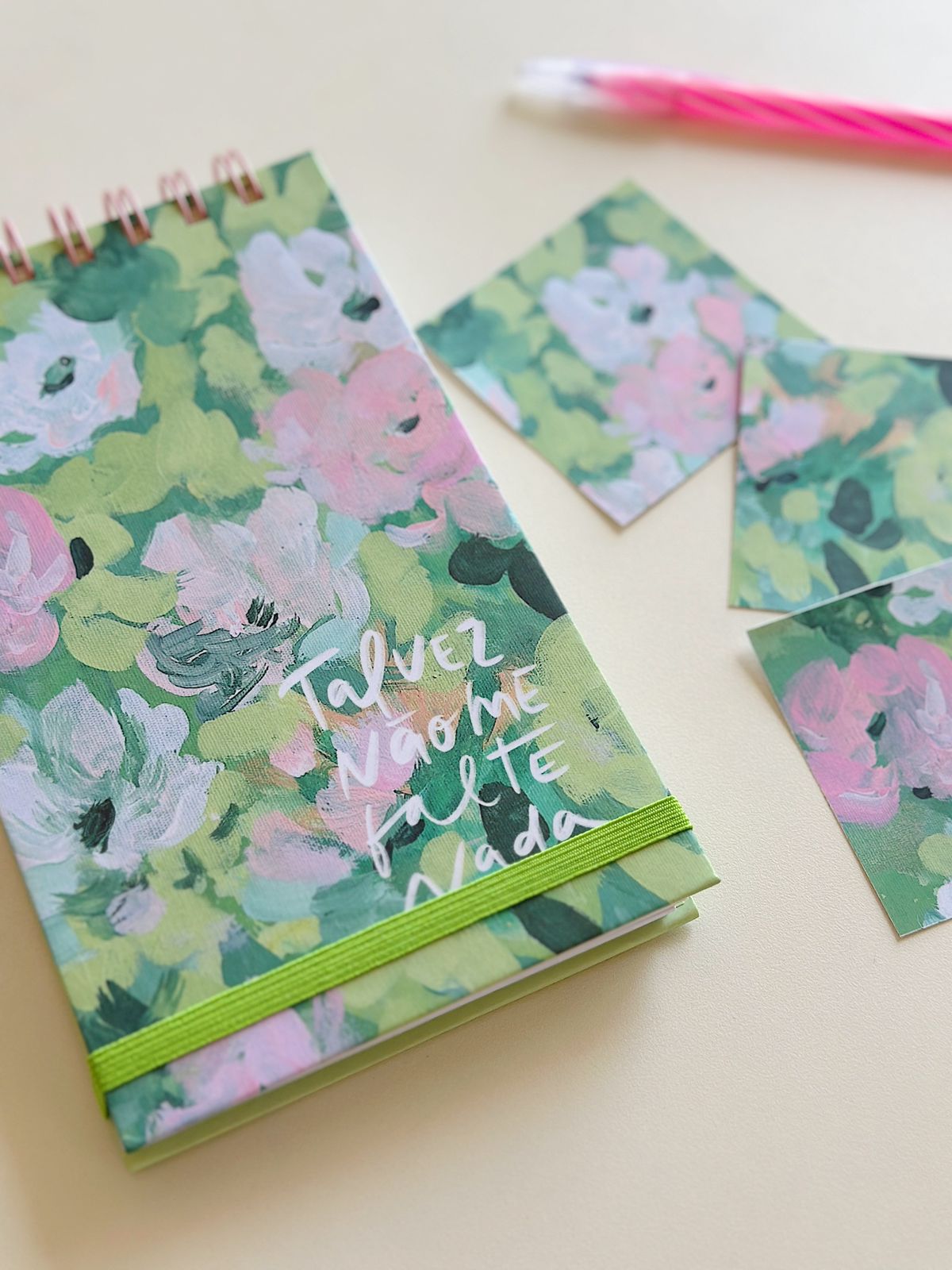 Caderneta Talvez não me falte nada / 100 folhas sem pauta - Imagem 3