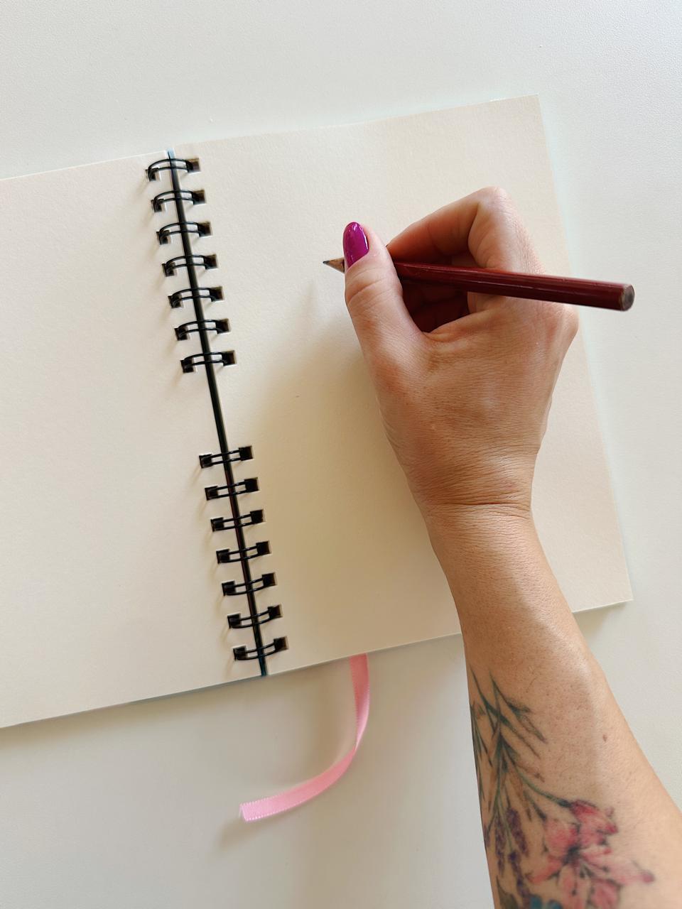 Caderno Giverny / Papel Pólen sem pauta 15 x 21 cm