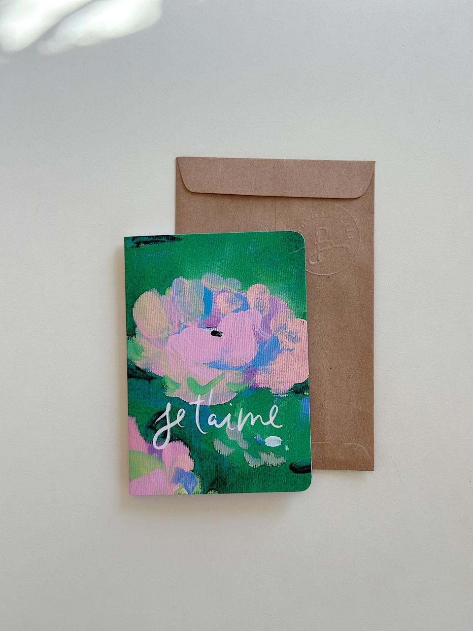 Cartão Je T'aime
