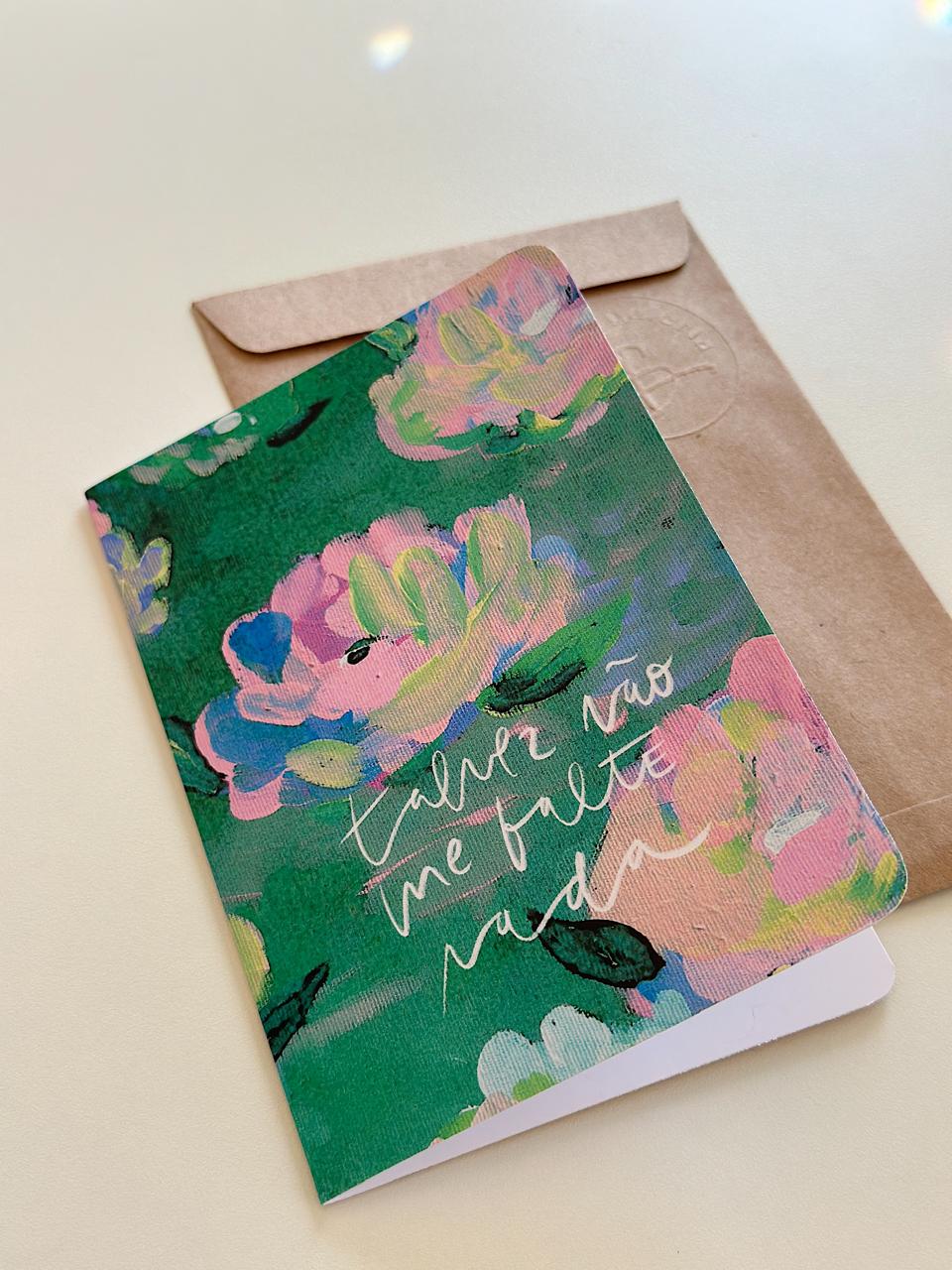 Cartão Talvez não me falte nada - Imagem 4