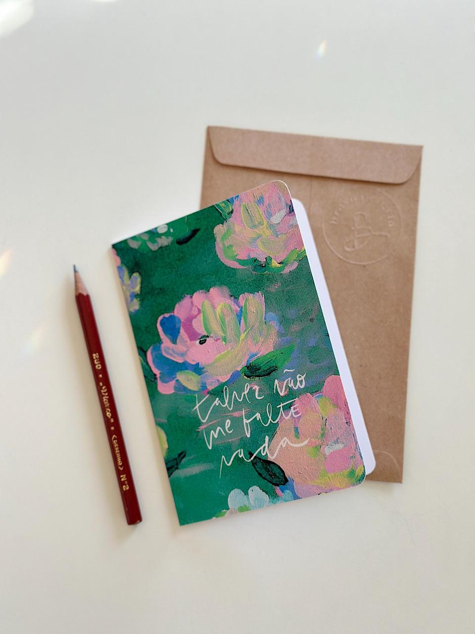 Cartão Talvez não me falte nada - Imagem 2