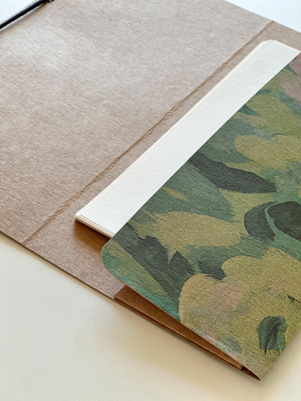 Kit Pasta Kraft 2 un | Botânica e Giverny - Imagem 12