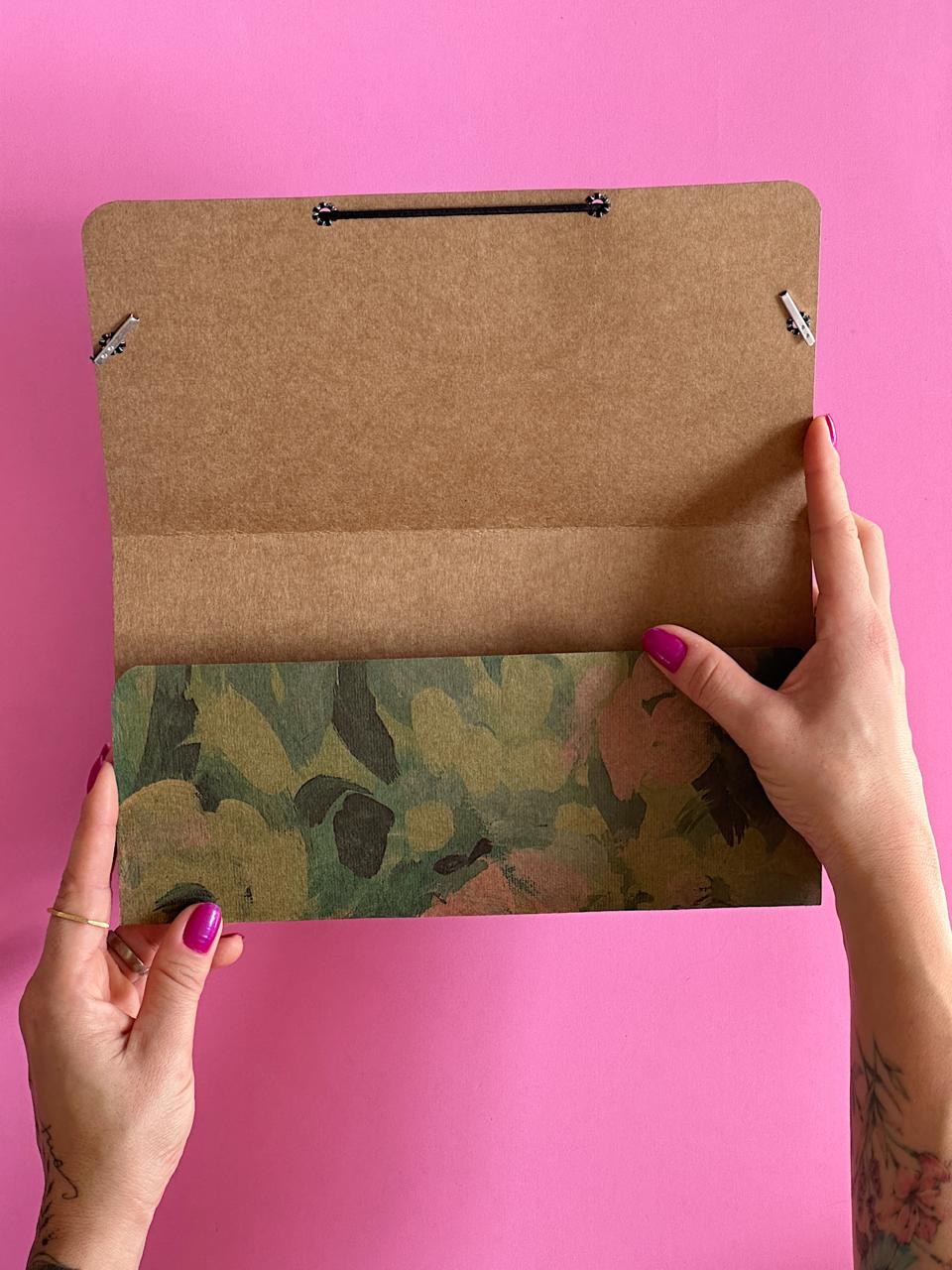 Kit Pasta Kraft 2 un | Botânica e Giverny - Imagem 9