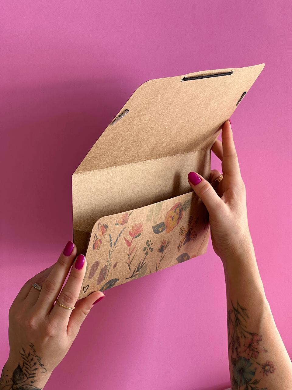 Kit Pasta Kraft 2 un | Botânica e Giverny - Imagem 2