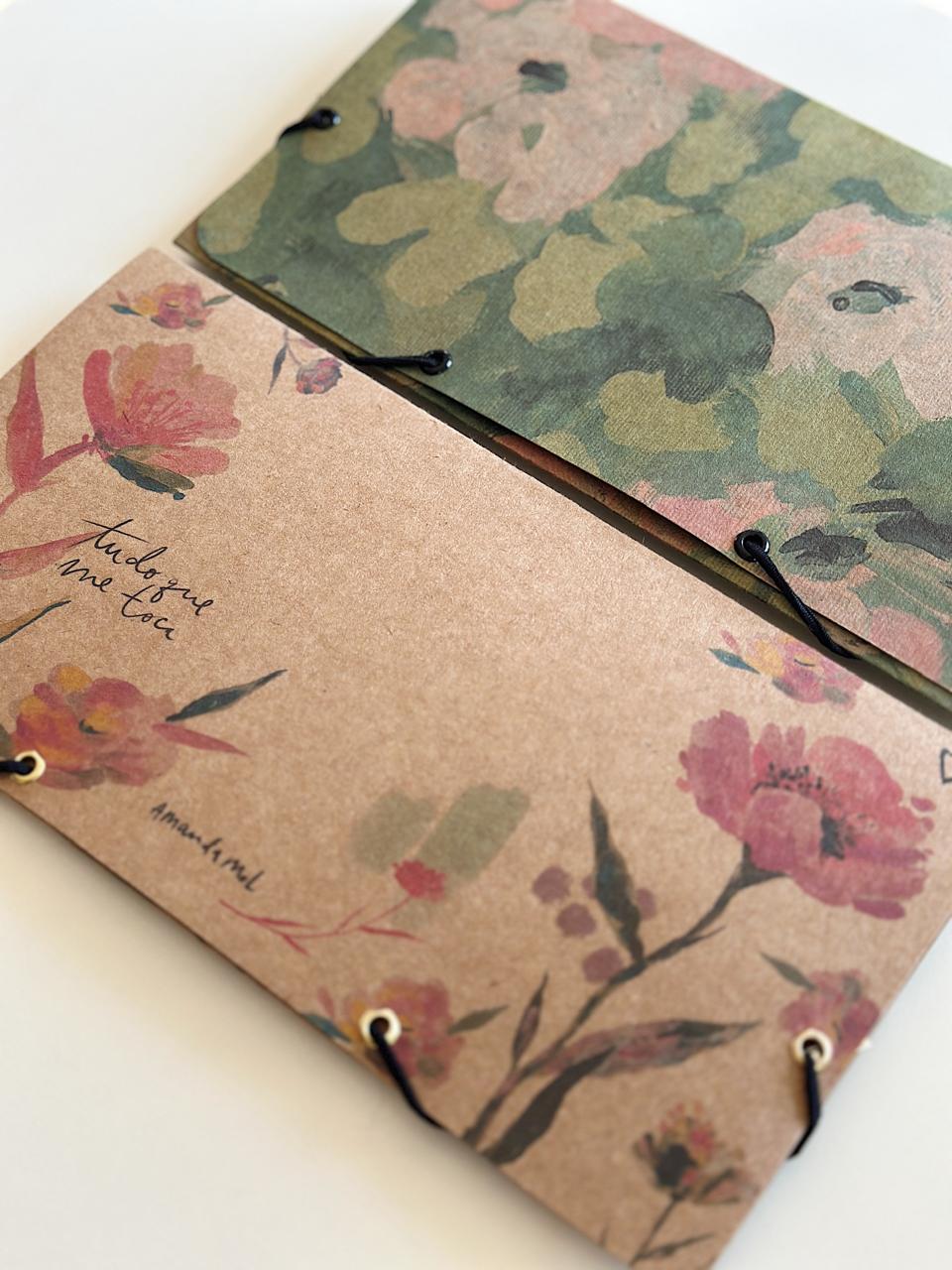 Kit Pasta Kraft 2 un | Botânica e Giverny - Imagem 15