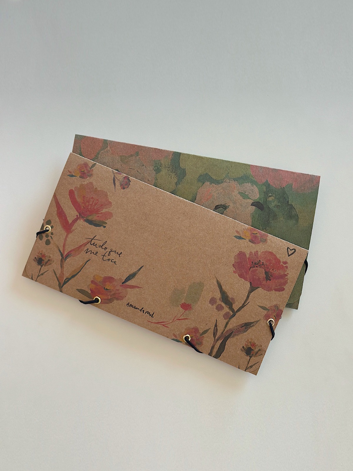 Kit Pasta Kraft 2 un | Botânica e Giverny - Imagem 6