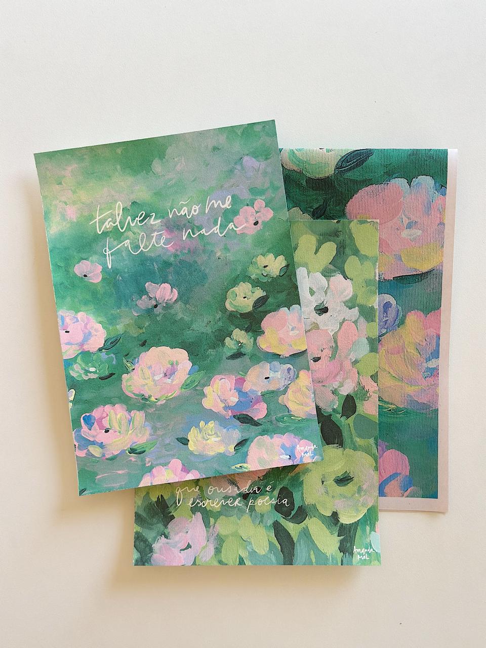 Kit Papéis de Carta e Pôster Lambe Lambe