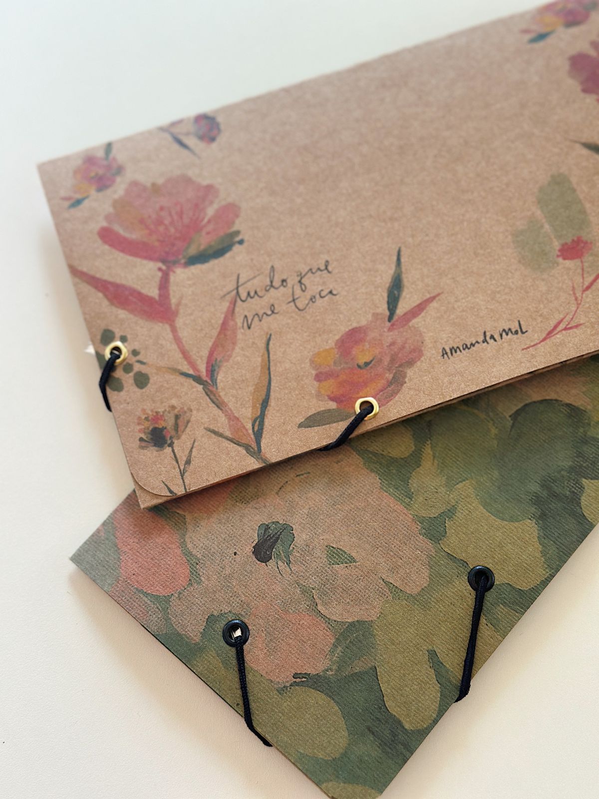 Kit Pasta Kraft 2 un | Botânica e Giverny - Imagem 8