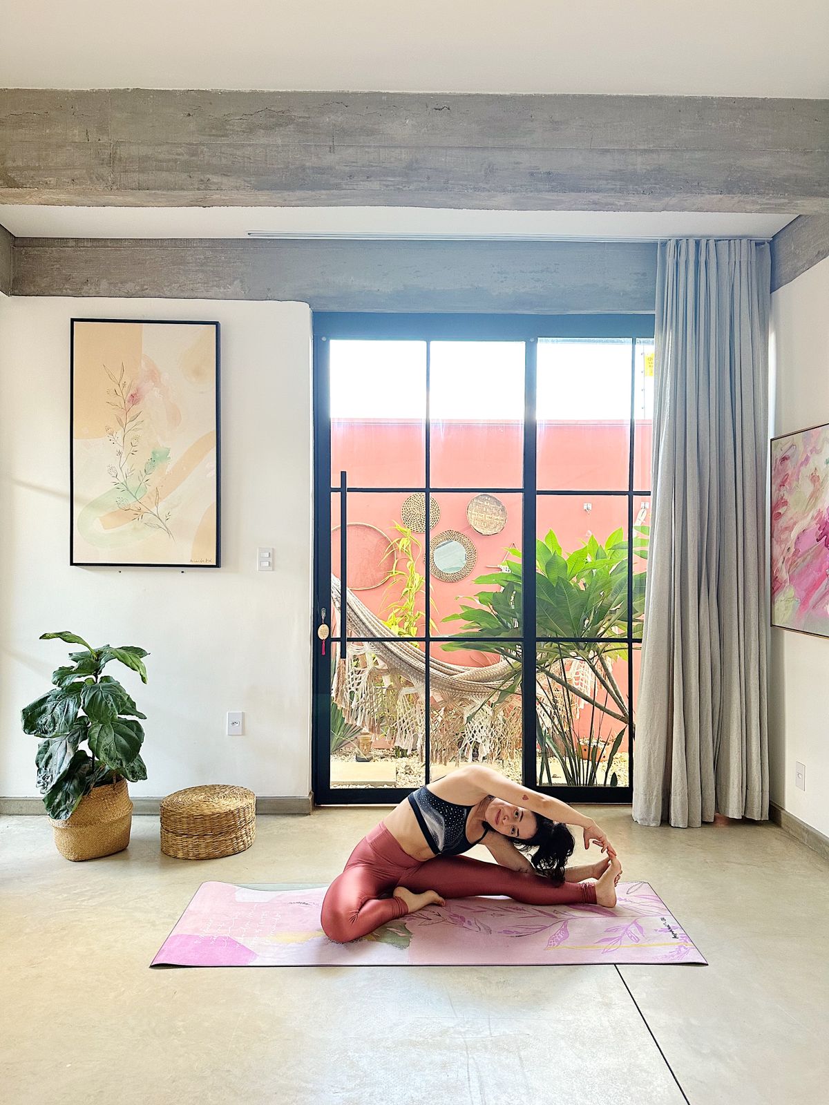 Mat de Yoga Aveludado | Abstrato - Imagem 3