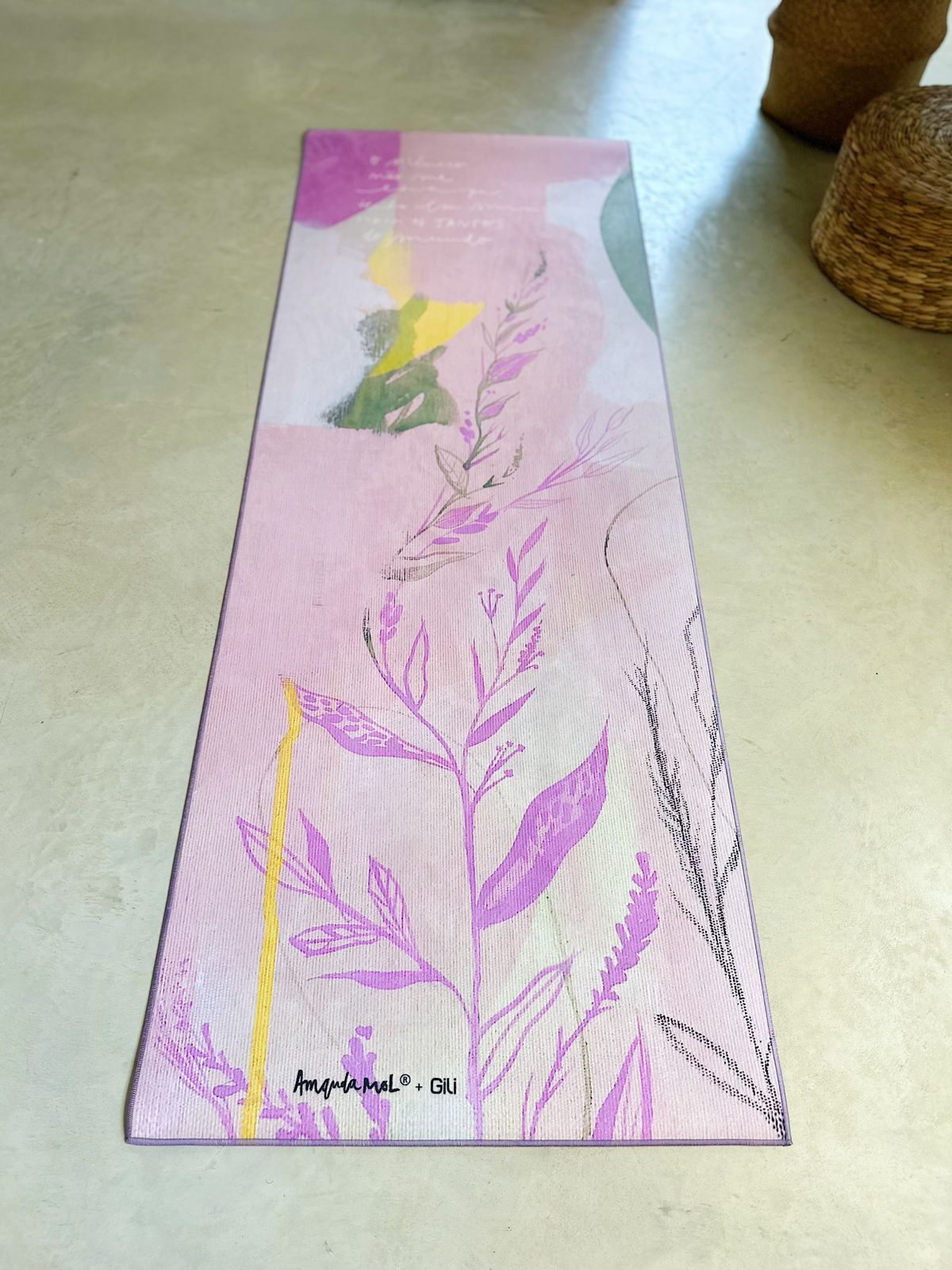 Mat de Yoga Aveludado | Abstrato - Imagem 6