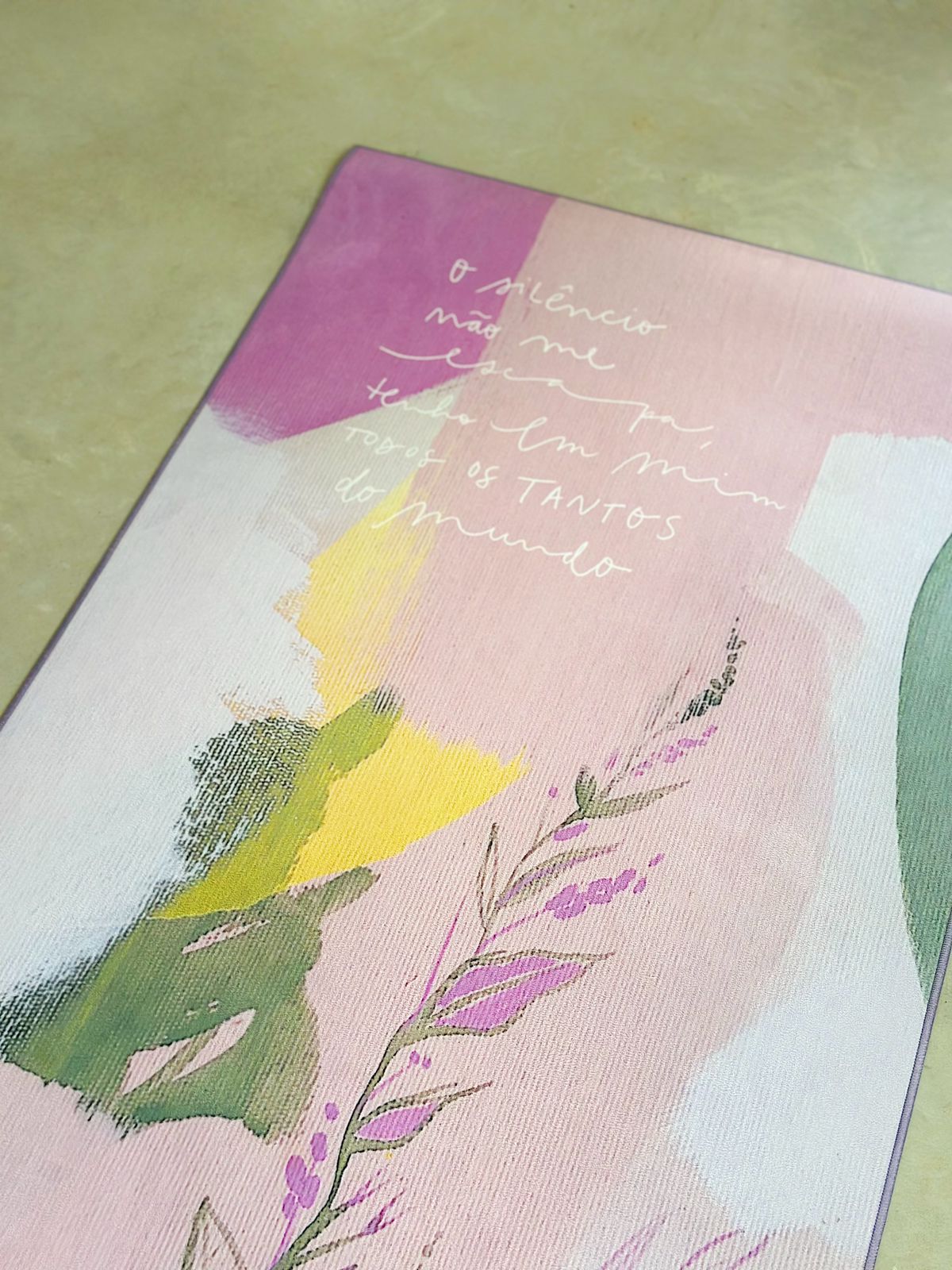 Mat de Yoga Aveludado | Abstrato - Imagem 5