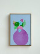 Óleo sobre canvas Vaso de Flores IV - 57 x 39,5 cm