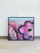 Quadro La Fleur Noir / 73 x 81 cm