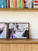 Quadro "eu quero um jeito abstrato de ver as coisas" #03 / 30,5 x 41 cm