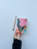 Caderninho de bolso La Fleur Rose / papel pólen