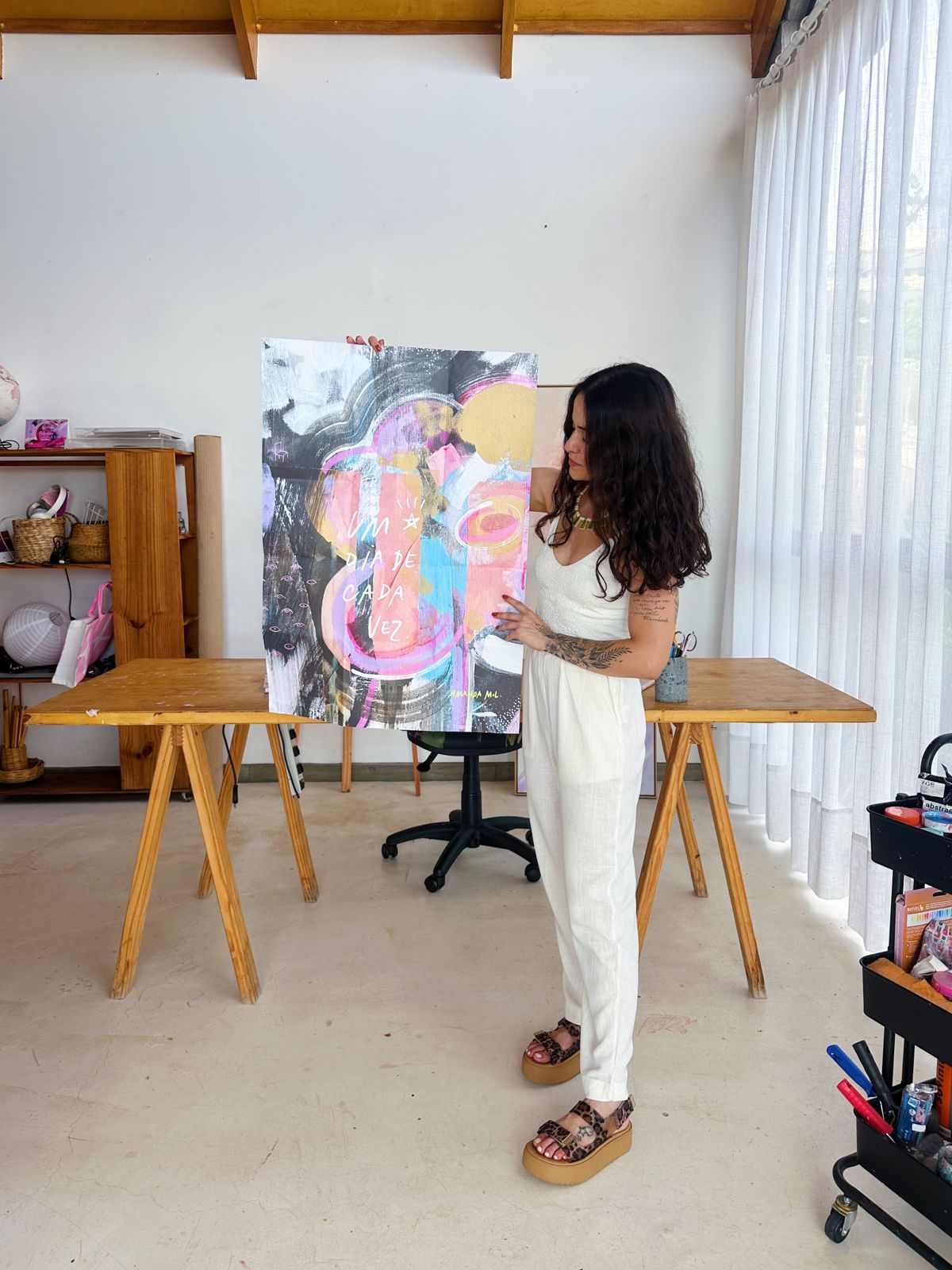 Planner Anual de Parede | 2025 - calendário & pôster - Imagem 4