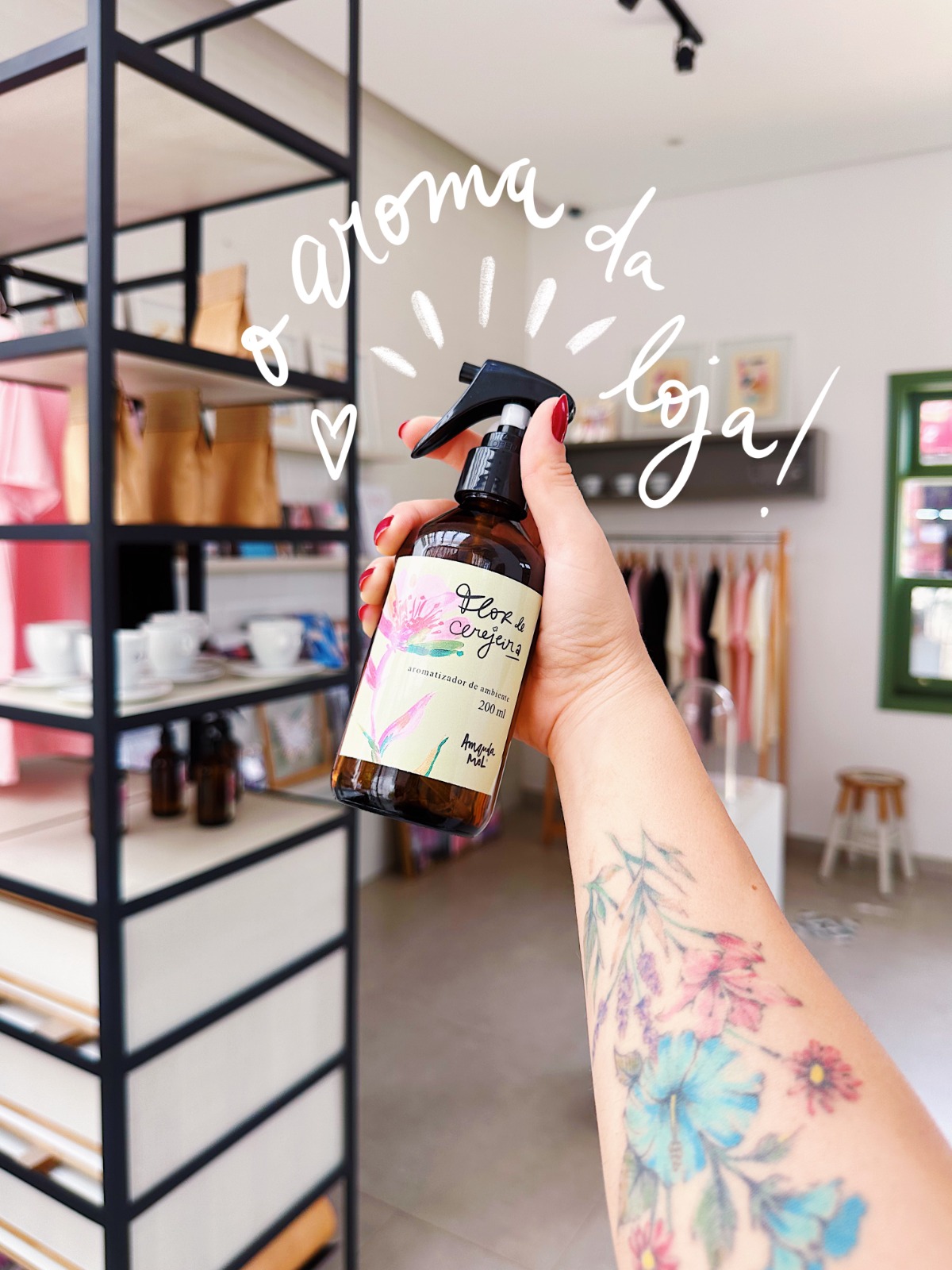 Aromatizador de ambiente Flor de Cerejeira / 200 ml - Imagem 2